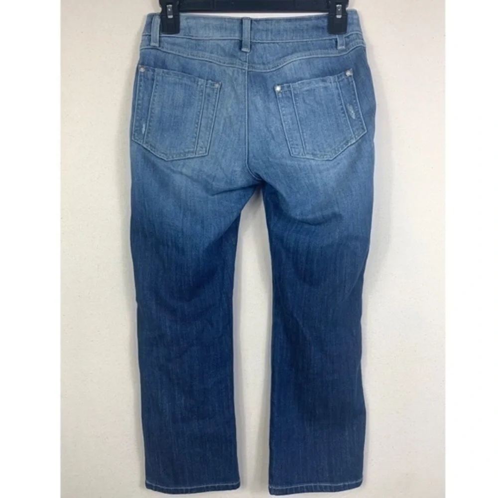 Alice + Olivia distressed jeans